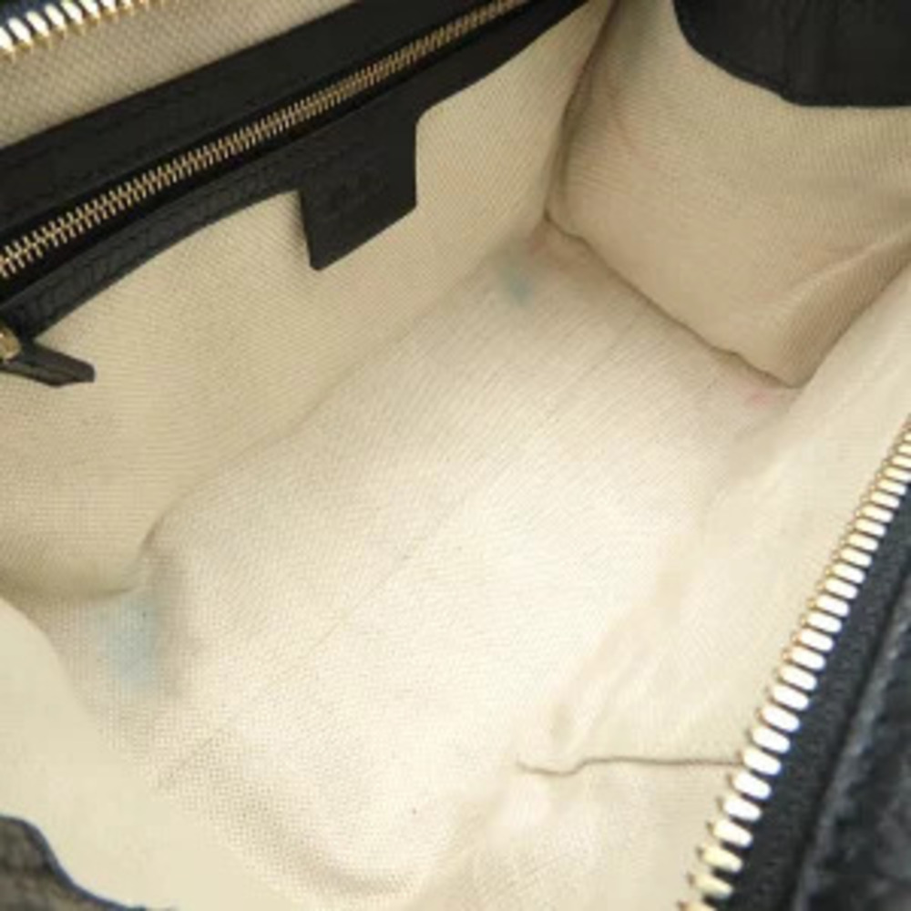 Gucci Leather Handbag Soho Black - Picture 7 of 9